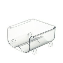 Tainini Refrigerator Organizer Kitchen Bottle Storage Rack Stackable Wine