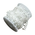 thumbnail image 1 of Tainini 16.4ft White Plastic Pearl , Pearl Craft String Bead for Christmas Tree , Wedding Party Supplies Decor, 1 of 1