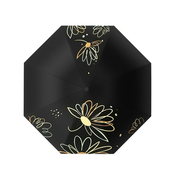 Tainini 38in Windproof Travel Umbrella for Rain, Portable, Folding Umbrellas for Women, Men and Student