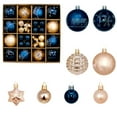 thumbnail image 1 of GETAFUN Clearance Sale ! 44Pcs Glitter Christmas Balls Ornaments Set for Christmas, Holiday, Wreath & Party Decor (Red, Green, Gold), 1 of 6