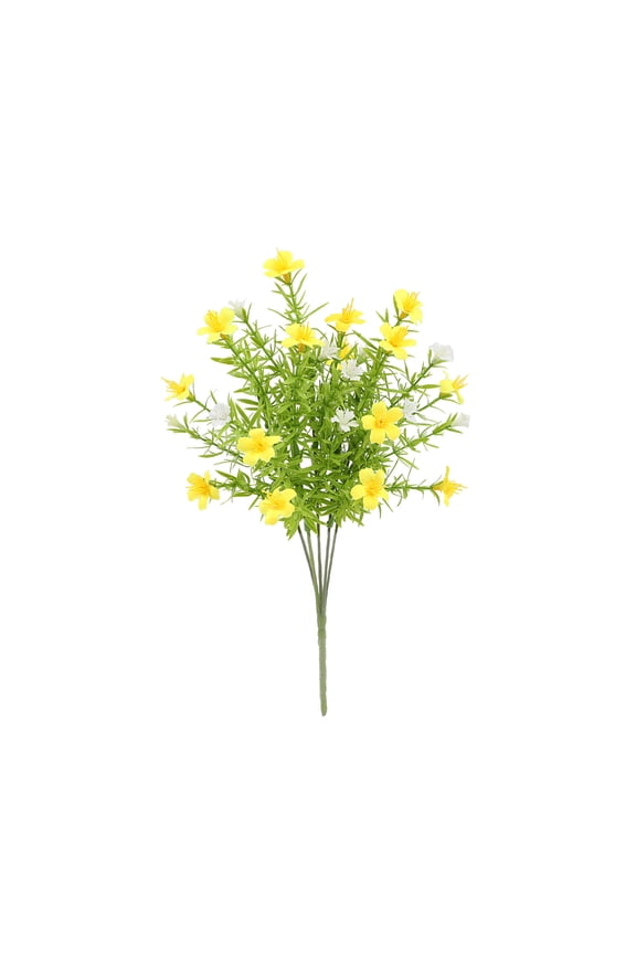 Artificial Daisy Flowers Bouquet 13in, for Wedding, Vase Centerpiece Table Decorations, DIY Home Party