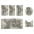 thumbnail image 1 of Tainini Bathroom Rug Sets 6 Piece, Non Slip Bathroom Rugs, Machine Wash Bathroom Mat Set, Water Absorbent Bath Rug for Toilet and Floor, 1 of 7