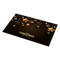 Tainini Christmas Door Mat Outdoor, Merry Christmas Welcome Mats , Christmas Non Slip Holiday Doormat for Entrance Outside Home 16”x24”