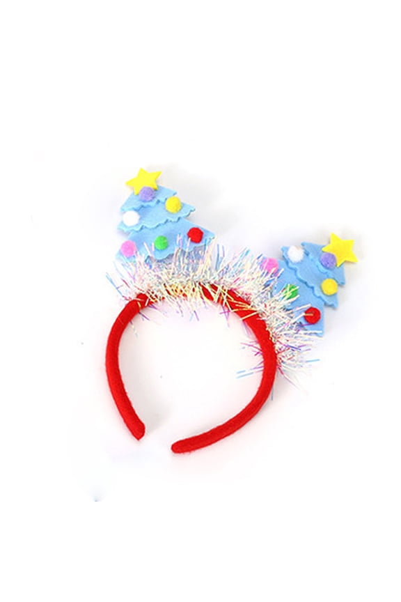 Christmas Headband, Cute Christmas Headwear, Christmas Hair Topper for Christmas Party Supplies