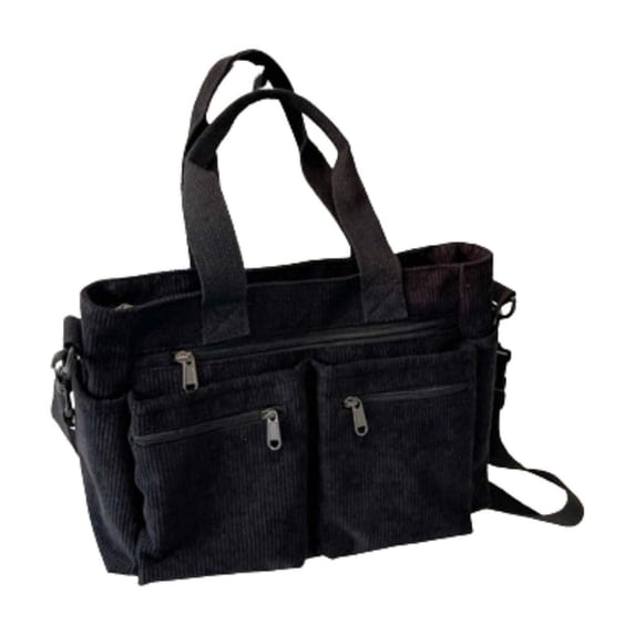Tainini Corduroy Totes Bag Women - ShoulderBag Handbags Crossbody Bag Big Capacity Shopping Purses