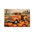 thumbnail image 1 of Tainini Fall Front Door Mat, 16×24 Thanksgiving Truck Pumpkin Resist Dirt Doormats,for Home Indoor Outdoor Decor, 1 of 3