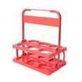 thumbnail image 1 of Tainini Foldable Plastic Drink Carrier, 6 Cup Reusable Beverage Delivery Holder, Beer Bottle Holder with Handle for Party,, 1 of 5
