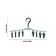 thumbnail image 1 of Tainini Hanging Clips Hook Clothes , Hanger Clips Towel Clips ,Clothespins Clip Hangers for Pants Hats Socks Gloves, 1 of 2