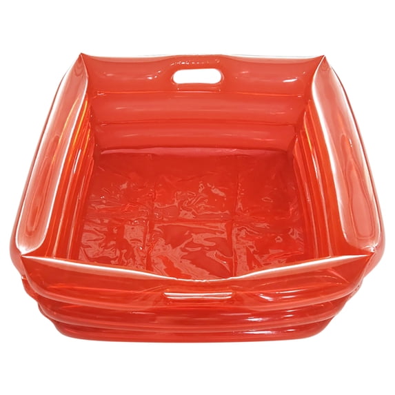 Tainini Inflatable Pool Foot Bath Basin, Swimming Pool Clean Feet, Home Spa Treatment for above Ground Pool