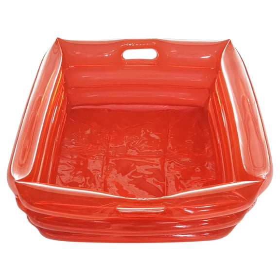 Tainini Inflatable Pool Foot Bath Basin, Swimming Pool Clean Feet, Home Spa Treatment for above Ground Pool