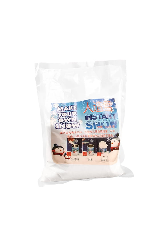 Tainini Instant Snow Fake Snow Powder, Add Water Makes 5 Gallons, Artificial Snow for Cloud Slime and Christmas Snow Decoration