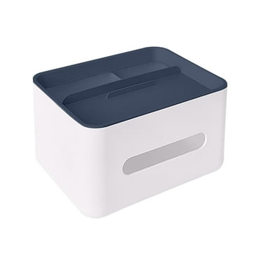 Tainini Clearance Sale! MultiFunctional Tissue Box Holder,Tissue Box with Storage,Tissue and Remote Control Holder Organizer for Home&Office