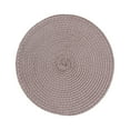 thumbnail image 1 of Tainini Placemats, 6.3in Crossweave Heat Resistant Classic Woven Round Place Mats for Kitchen Table, 1 of 2