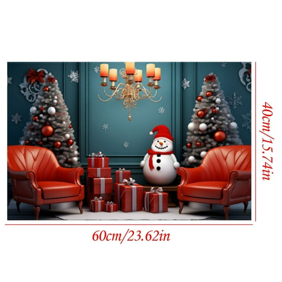 Tainini Polyester Rug ,Floor Carpet Texture for Indoor Living Dining Room and Bedroom (15x23in,Red)