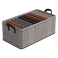 thumbnail image 1 of Tainini Clearance Sale! Storage Basket Bins, Rectangular Storage Box Cubes Containers with Handles- Organizer For Nursery Toys,,Towels,Clothes, 1 of 5