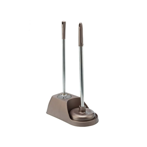 Tainini Toilet Brush and Plunger Set, Toilet Plungers for Bathroom Toilet Bowl Brush and Holder for Deeply Cleaning