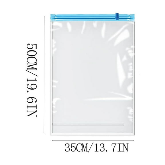 Tainini Vacuum Storage Bags , Vacuum Seal Space Saver Bag for Clothes, Clothing, Pillows, Blanket Bedding Comforters