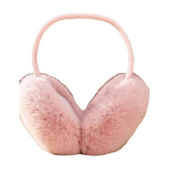 Tainini Winter Ear Muffs Fluffy Earmuffs Foldable Ear Warmer Girls Soft Ear Covers for Women ,Men