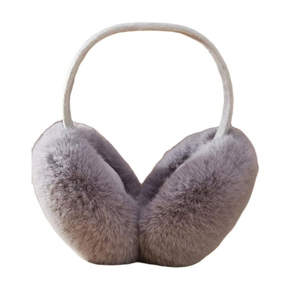 Tainini Winter Ear Muffs Fluffy Earmuffs Foldable Ear Warmer Girls Soft Ear Covers for Women ,Men