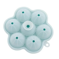 Tainini 7 Balls Ice Mold, Silicone Balls Shapes Ice Cube Tray, for Whiskey Cocktails Drinks