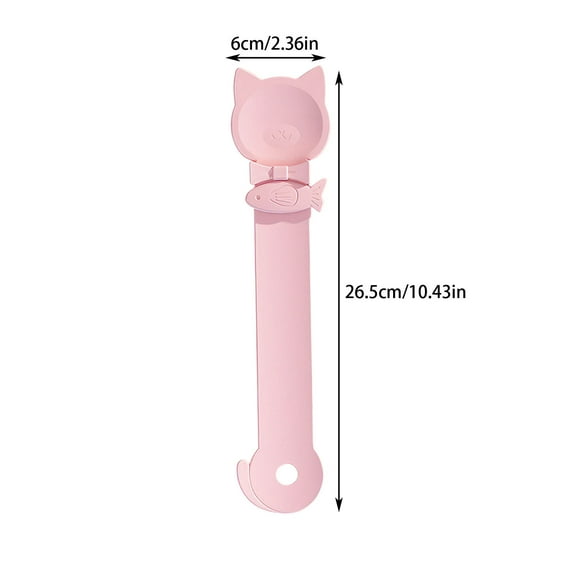 Tainini Cat Treat Squeeze Spoon Dispenser Happy Spoon for Cats, Cat Food Spoon for Cat Liquid S ck