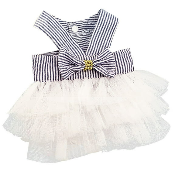 Tainini Dog Dress Puppy Princess Dresses , Wedding Lace Dress Dog Dresses for Dogs ,Cat ,xl