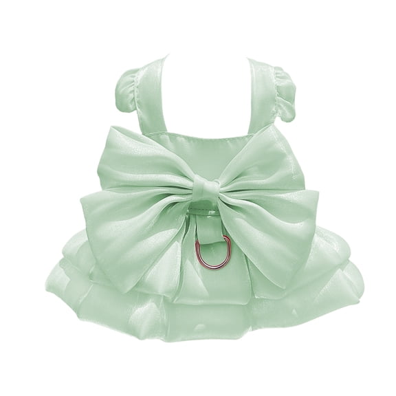 Tainini Dog Dresses, Dog Soft Skirt, Summer Pet Clothes, Dog Wedding Outfit, for Medium Small Dog,XXL