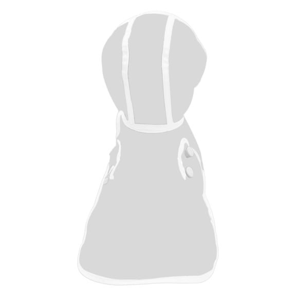 Tainini Pet Dog Raincoat Clear Pet Waterproof Clothes Hooded Rain Jacket Rainwear for Cat,Dog-M