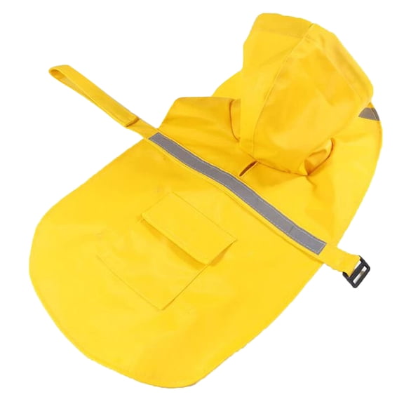 Tainini Pet Dog Raincoat ,Pet Waterproof Clothes Hooded Rain Jacket Rainwear for Cat,Dog-XXL