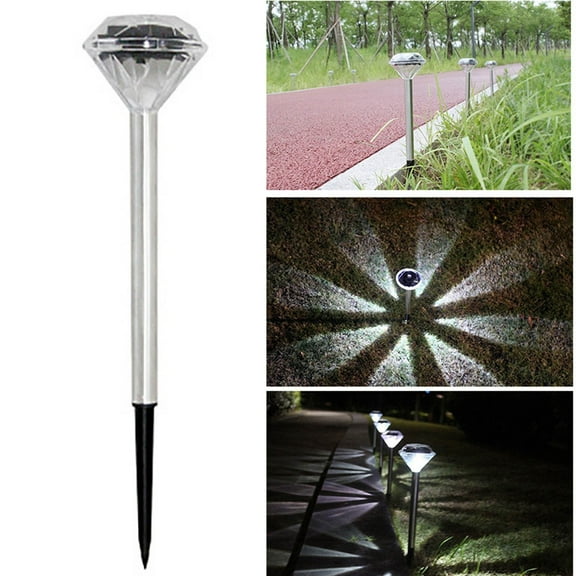 Tainini Solar Ground Lights Outdoor, Solar Disc Flat Lights, Pathway Lights for Garden Lawn Patio Yard