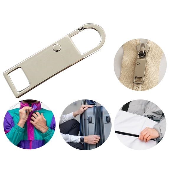 Tainini Upgraded Zipper Pull, Metal Zipper Pull Replacement, Fix Zipper Puller for Luggage Suitcase Backpacks