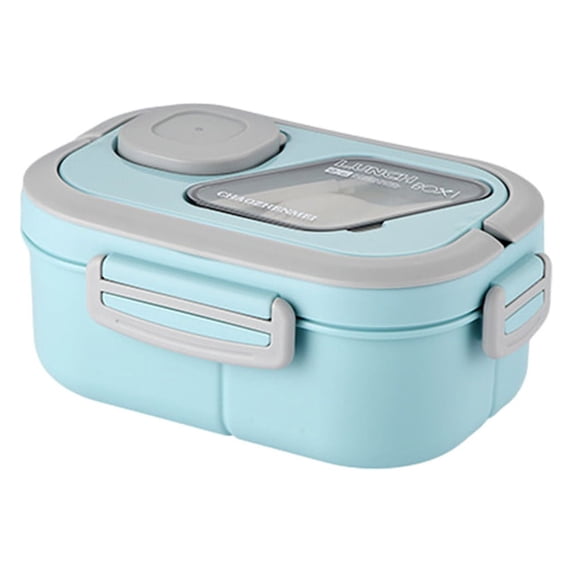 Tainini Small Stainless Steel Insulated Lunch Box, Bento Box And Work, Outdoor Lunch Camping Portable Lunch Box, Layered, Compartmentalized Lunch Boxes (Brin