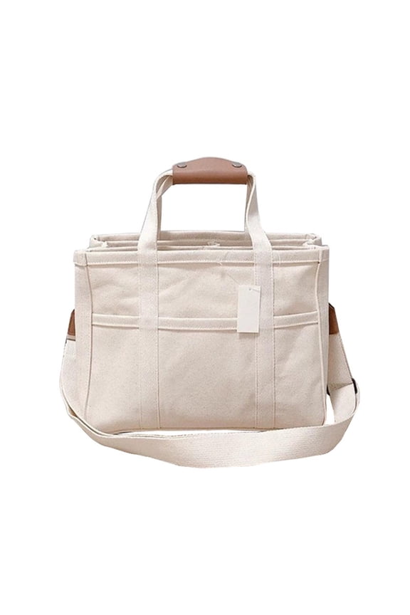 Small Tote Bag with Zipper Tote Bag for Women Canvas Crossbody Bag Shoulder Bag Satchel Bag Messenger Bag