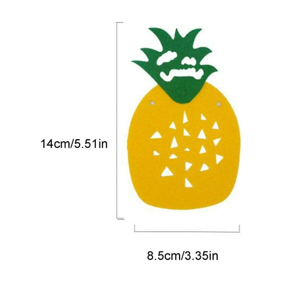 Tainini Summer Party Hawaii Palm Tree Party Pineapple Film Balloons Decoration Set 16''