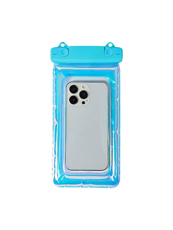 Universal Waterproof Phone Pouch,Double Space Waterproof Phone Pouch Dry Bag for Vacation Beach Pool Travel Essentials