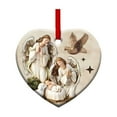 thumbnail image 1 of Tainini 3.14inch Acrylic Christmas Ornaments Hanging Crafts Christmas , for Xmas Home Decor (Nativity), 1 of 6