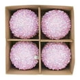 thumbnail image 1 of Tainini 4pcs Christmas Balls , 3.1in Crystal Christmas Tree Hanging Balls for Xmas Tree Holiday Party Supplies, 1 of 2