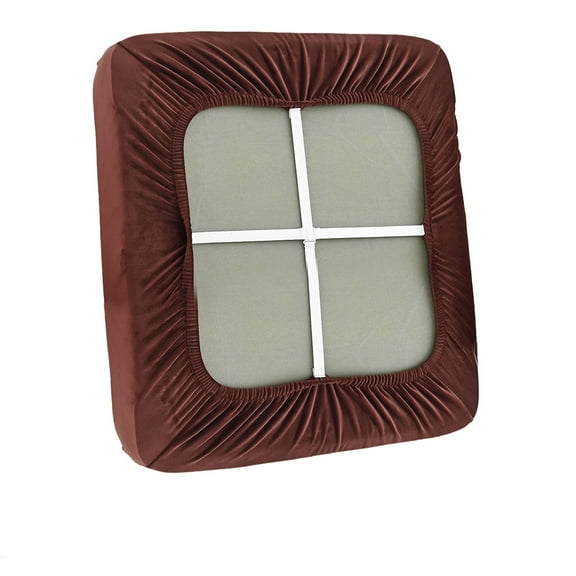 Tainini High Stretch Individual Seat Cushion Covers , Couch Cushion Covers Sofa Seat Slipcovers Furniture Protectors with Elastic Bottom
