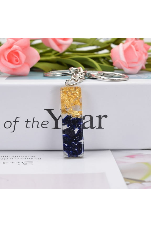 Initial Letter Black Key Chains for Women Girls, Initial Letter Keychains for Key Handbags Backpacks