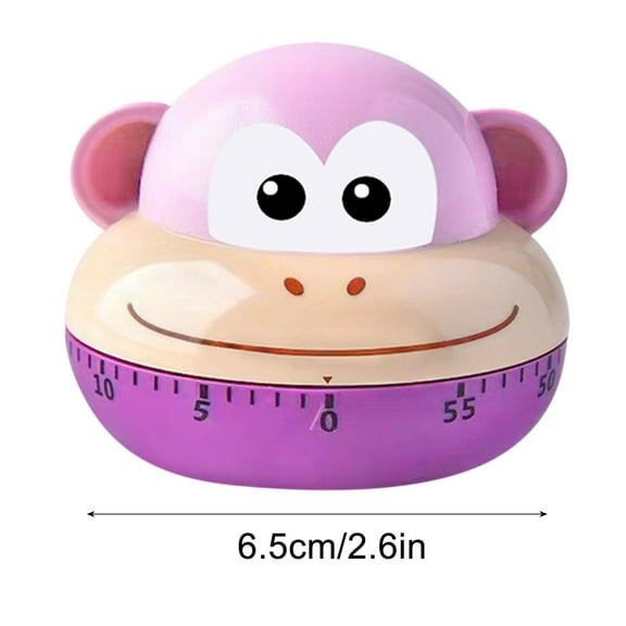 Tainini Kitchen Timer, Cute Timer for Kids, Wind Up Manual Countdown Timer for Classroom, Home, Study and Cooking