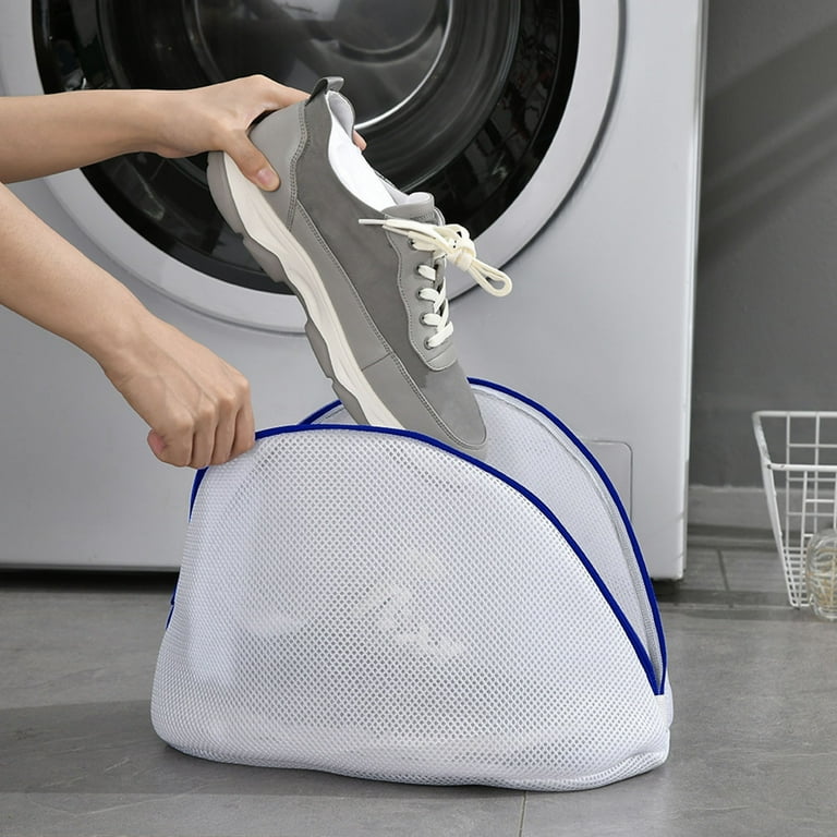 Tainini Mesh Laundry Bags Shoe Laundry Bag with Zipper Shoe Washing Machine Bag for Sneakers Delicates