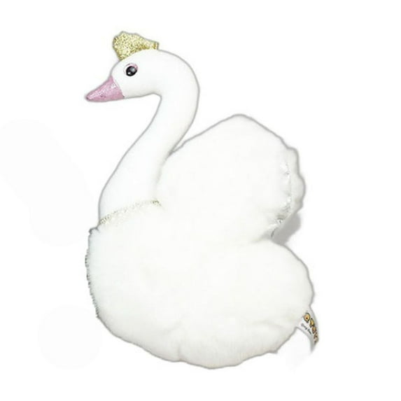 Tainini Miniature Swan Resin Figurine ,Mini Animal Garden Statue Decoration , Indoor Outdoor Yard Patio Decor and Collection