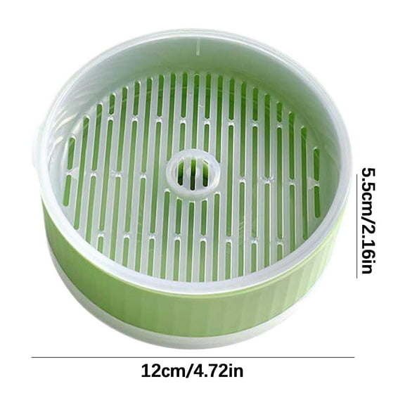 Tainini Seed Sprouter Tray ,Soil-Free Wheatgrass Grower Sprouting Container