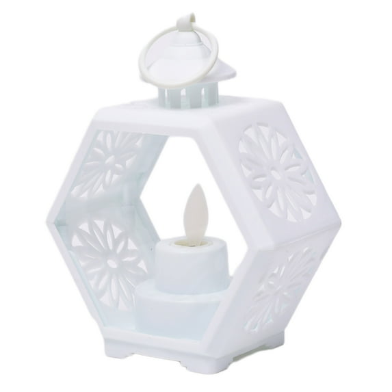 Tainini Vintage LED,Battery Powered Camping Lamp Outdoor Hanging Lantern Flickering Flame Rechargeable Retro Lanterns Remote Control Light Non-Solar