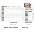 Tainini Yearly Wall Calendar 2025 - from January 2025 to December 2025
