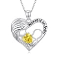 thumbnail image 1 of Taioiat Miscarriage Gifts Mommy of An Angel Necklace for Women Mom White Gold Plated Heart Pendant with November Birthstone Loss of Pregnancy Sympathy Jewelry Mothers Day Memorial Gift, 1 of 7