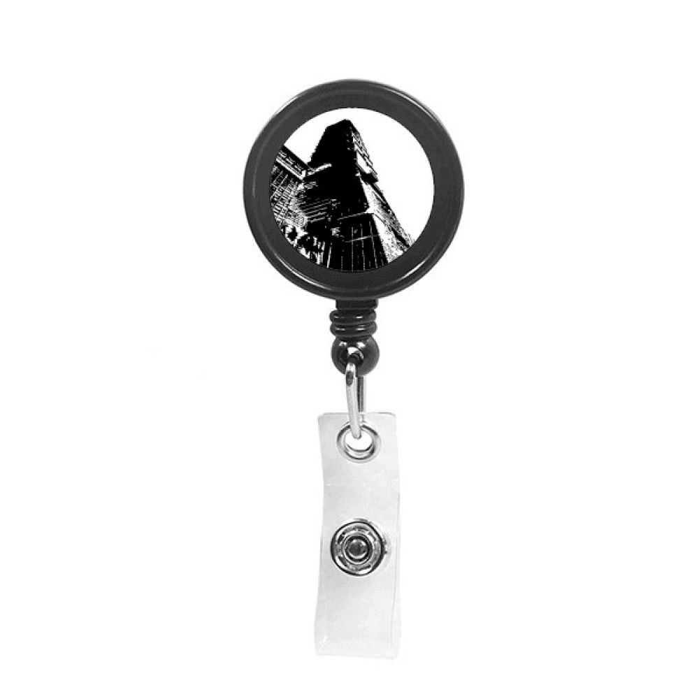 Taipei 101 Building China National Retractable Keychain Badge Holder ID Badge