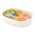 thumbnail image 1 of Taipei Clear Plastic Lid - Fits Oval Poplar Container - 100 count box, 1 of 3