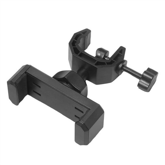 Mduoduo Universal Microphone Mic Stand 360 Degree Rotating for Smart Phones Music Holder, Phone Holder Black 1 Pcs