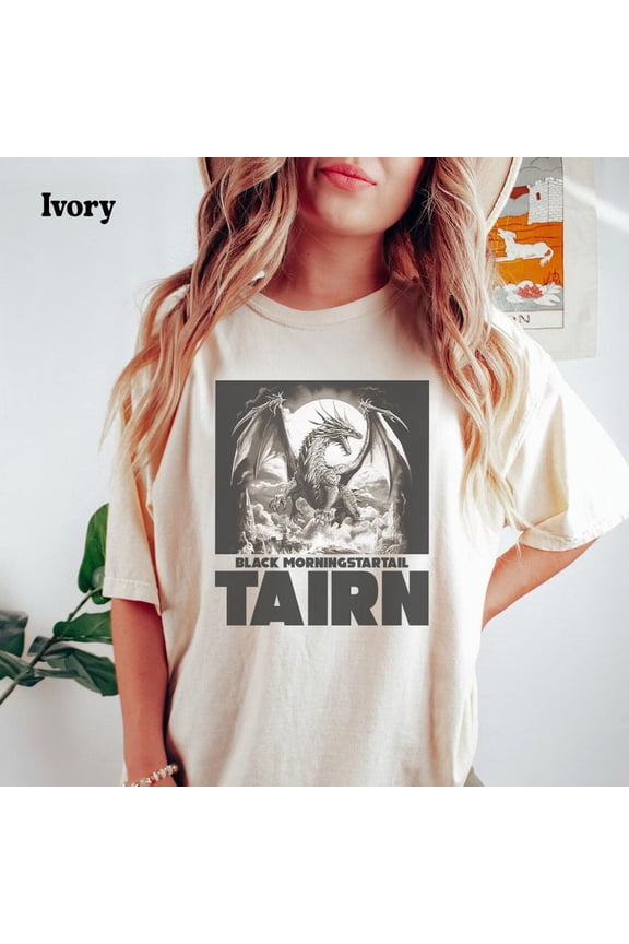 Tairn Dragon Shirt Fourth Wing Basgiath War College Xaden Riorson Riders Quadrant Rebecca Yarros Tee Comfort Colors Unisex Cotton T-Shirt, Size S-3XL